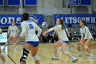 VB vs USCGA  Wheaton College Women's Volleyball vs U.S. Coast Guard Academy. - Photo by Keith Nordstrom : Wheaton, Volleyball